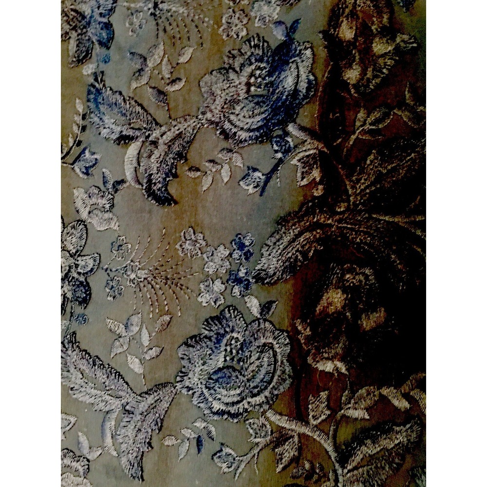 Talbots Navy Blue Cocktail‎ sleeveless Dress Lace 37 in length 4P Very Dressy - Picture 3 of 9